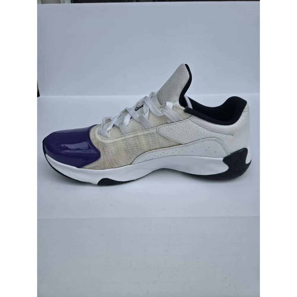 Nike Air Jordan CMFT Low Top Shoes Men's Size 11 White Purple - DN4180-105